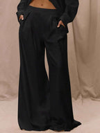 Calça linho balao feminina