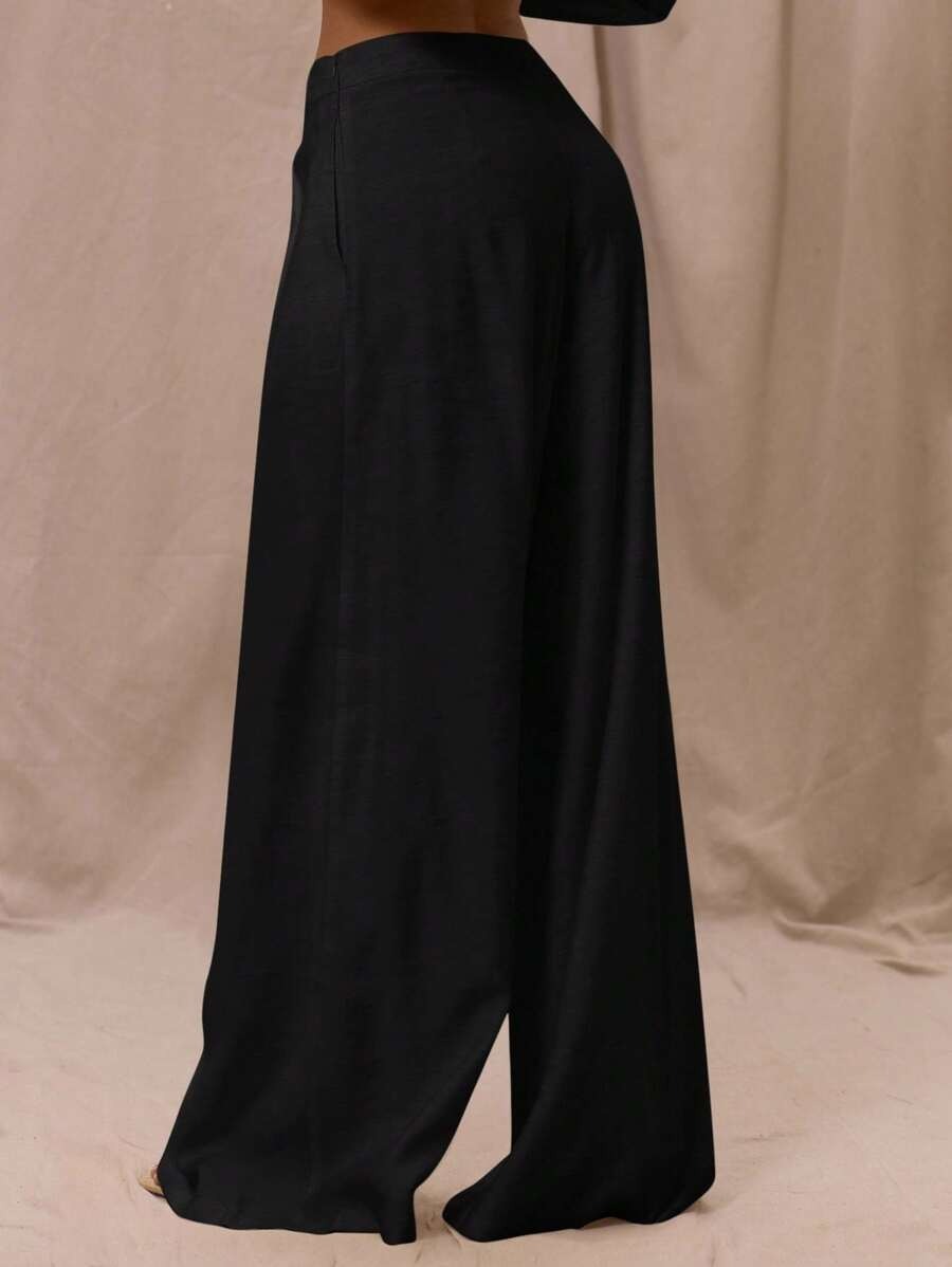 Calça linho balao feminina