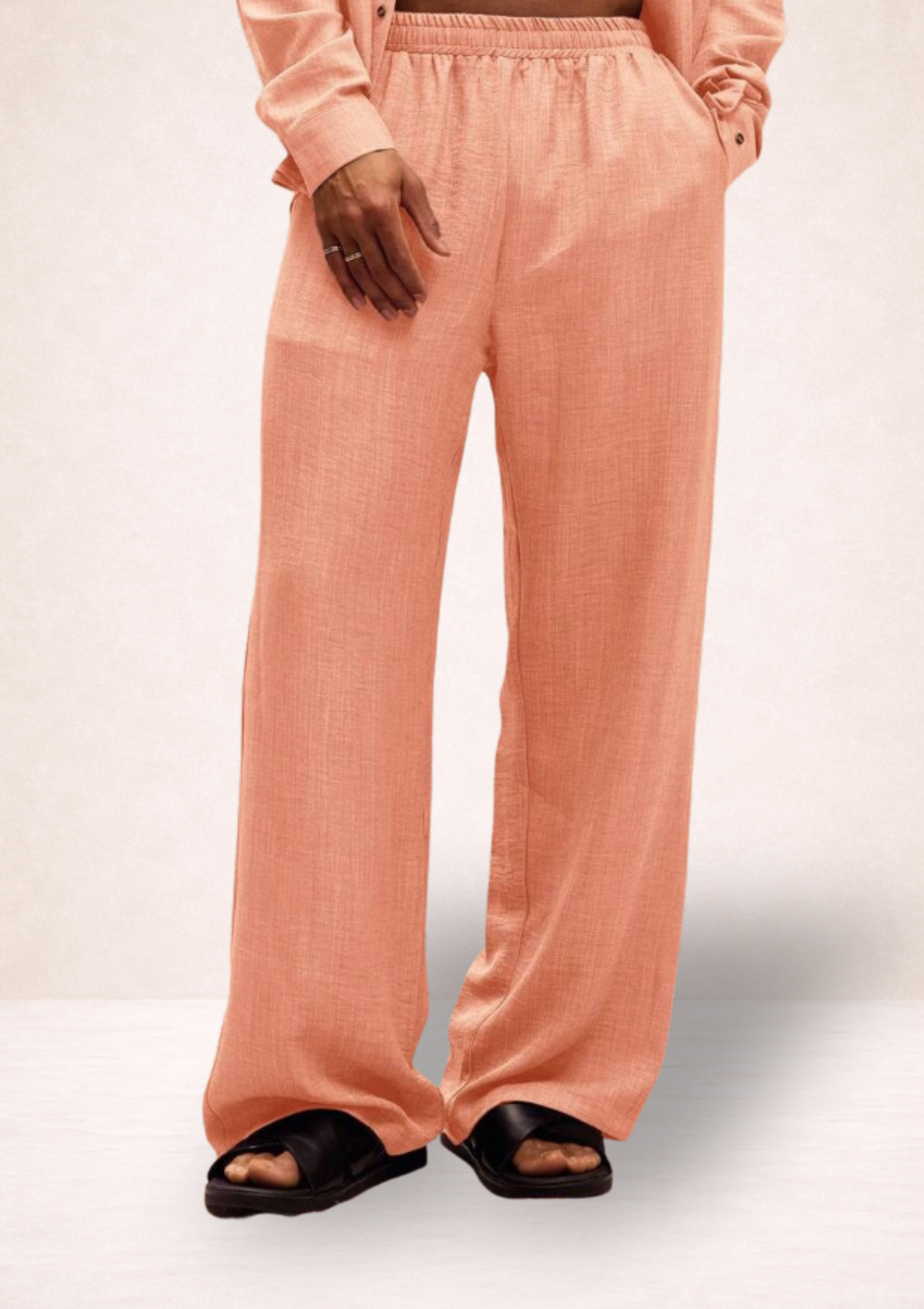 Calça Masculina Linho Oversized