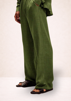 Calça Masculina Linho Oversized