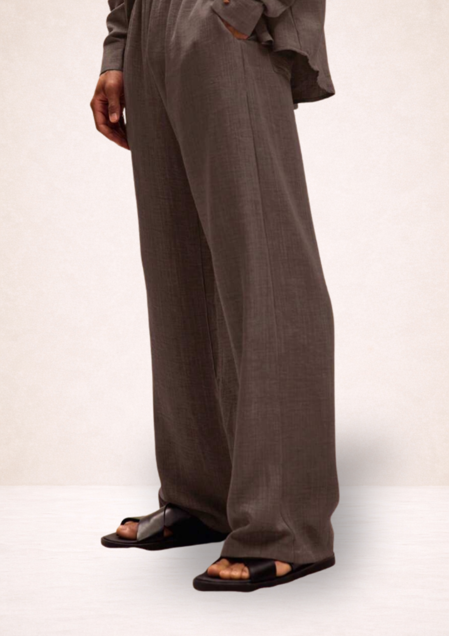 Calça Masculina Linho Oversized