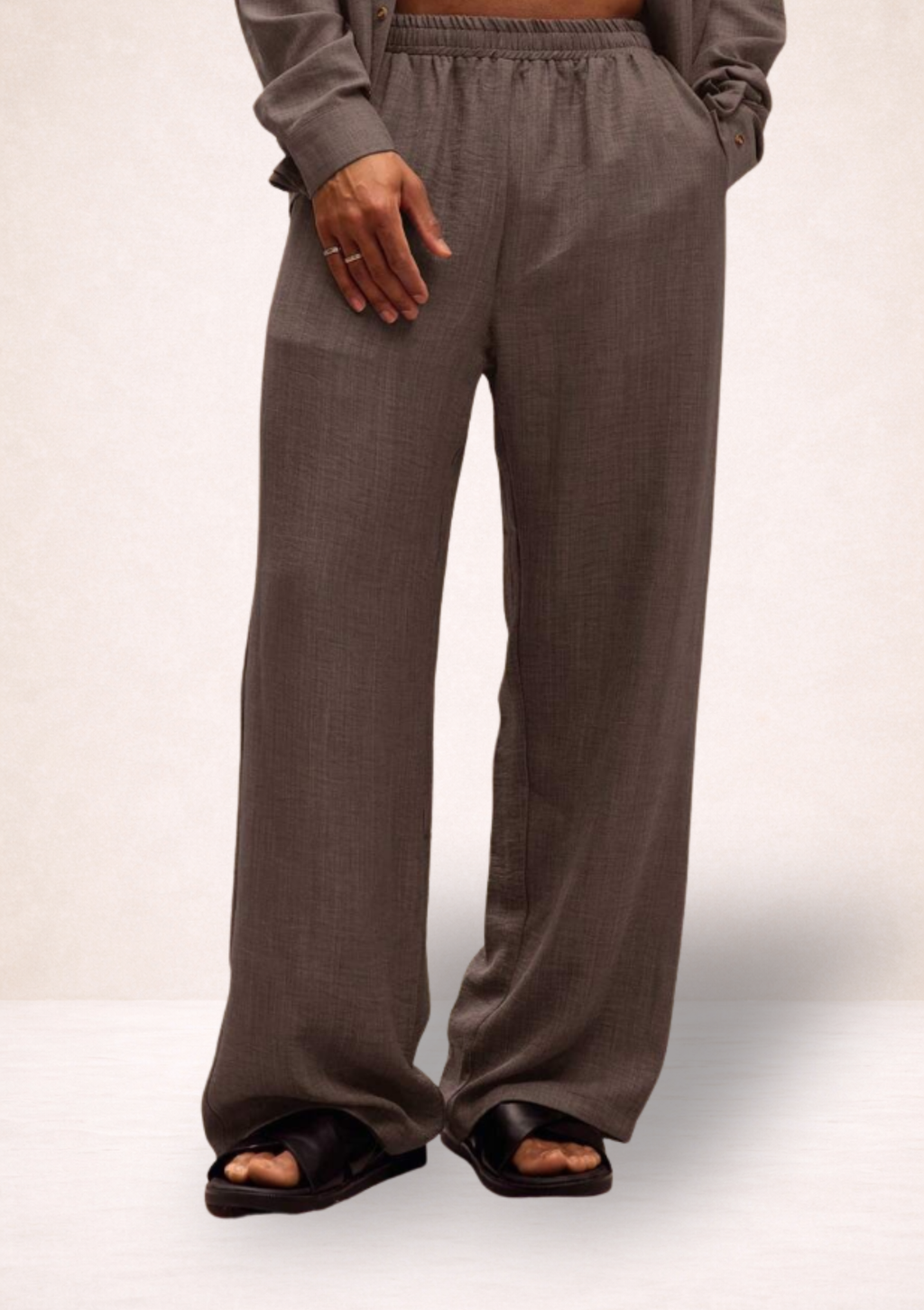 Calça Masculina Linho Oversized