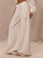 Calça linho balao feminina