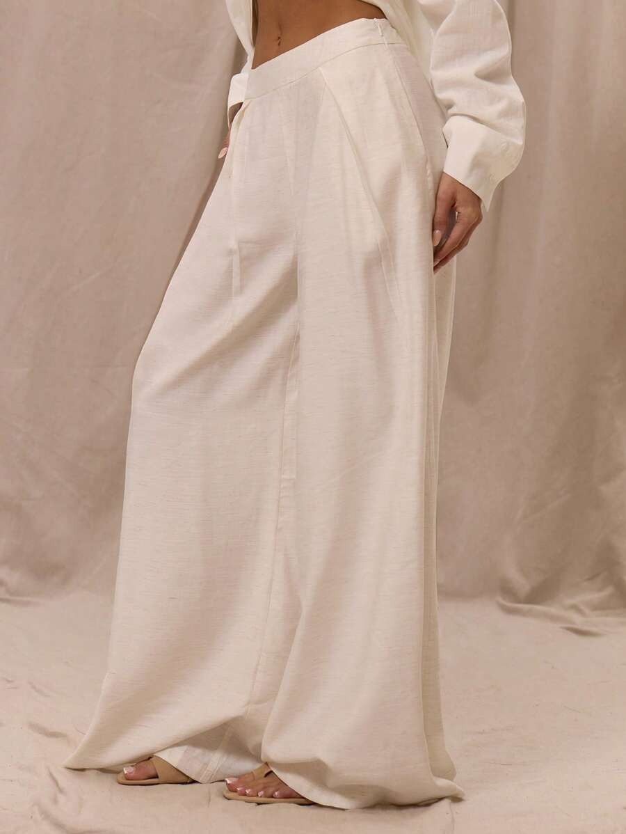 Calça linho balao feminina