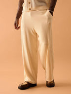 calça soltinha de linho