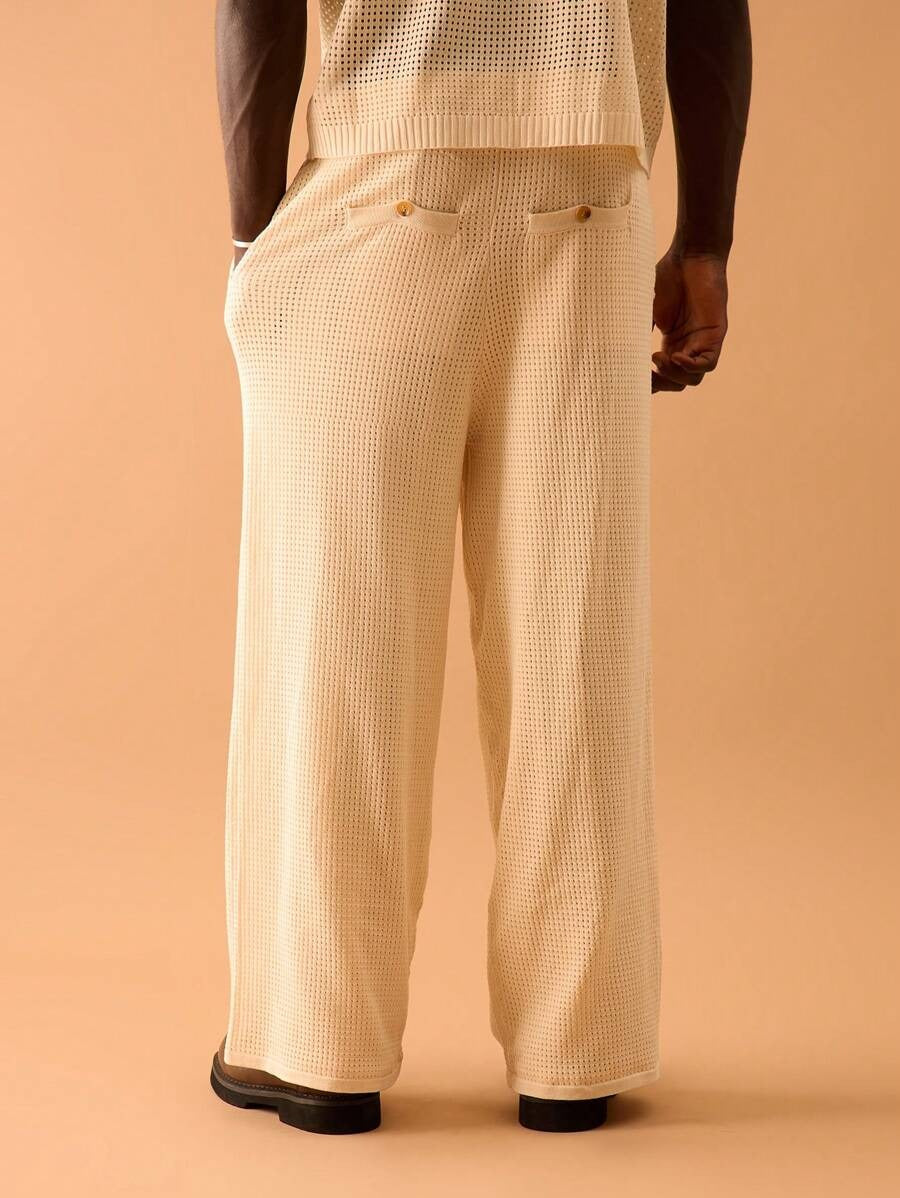 calça soltinha de linho