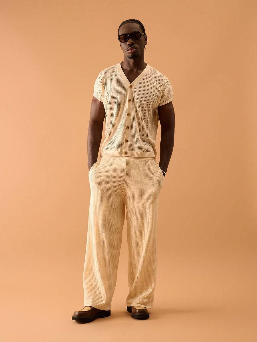 calça soltinha de linho