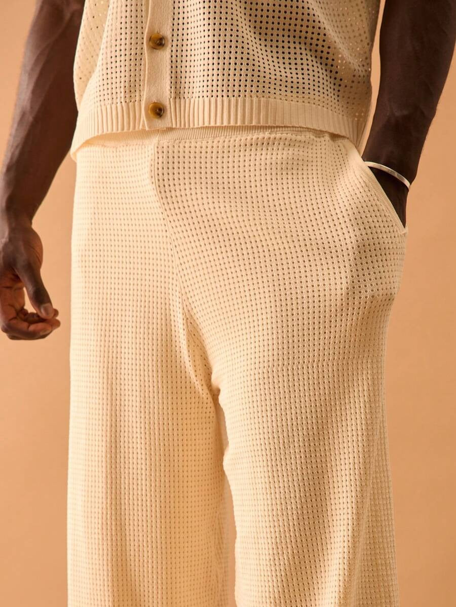 calça soltinha de linho