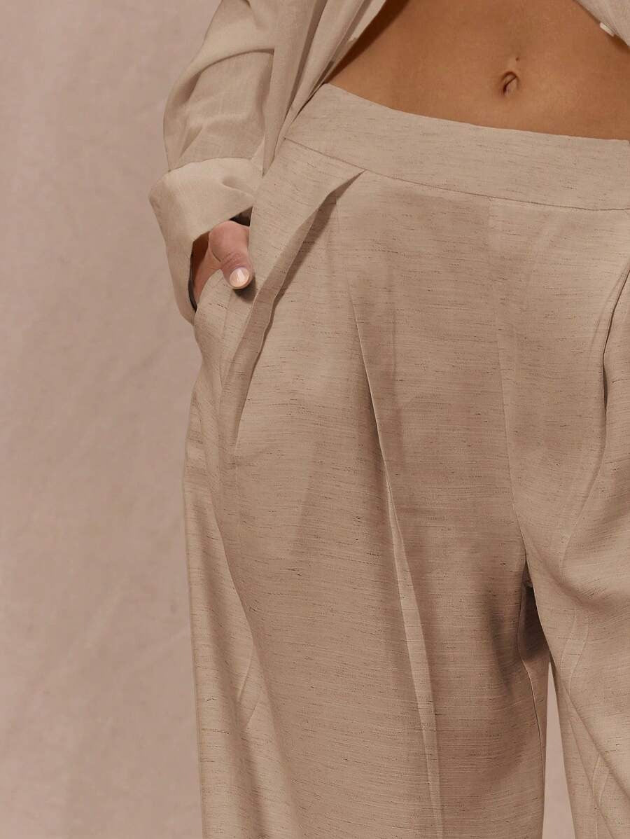 Calça linho balao feminina