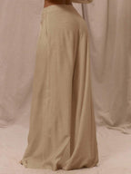 Calça linho balao feminina